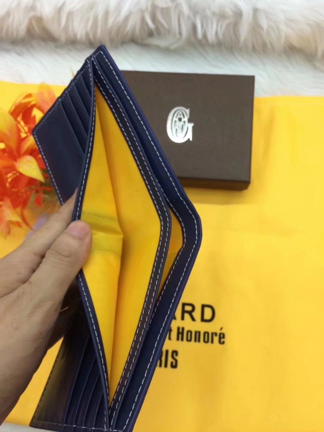 18eur-Goyard Folding wallet