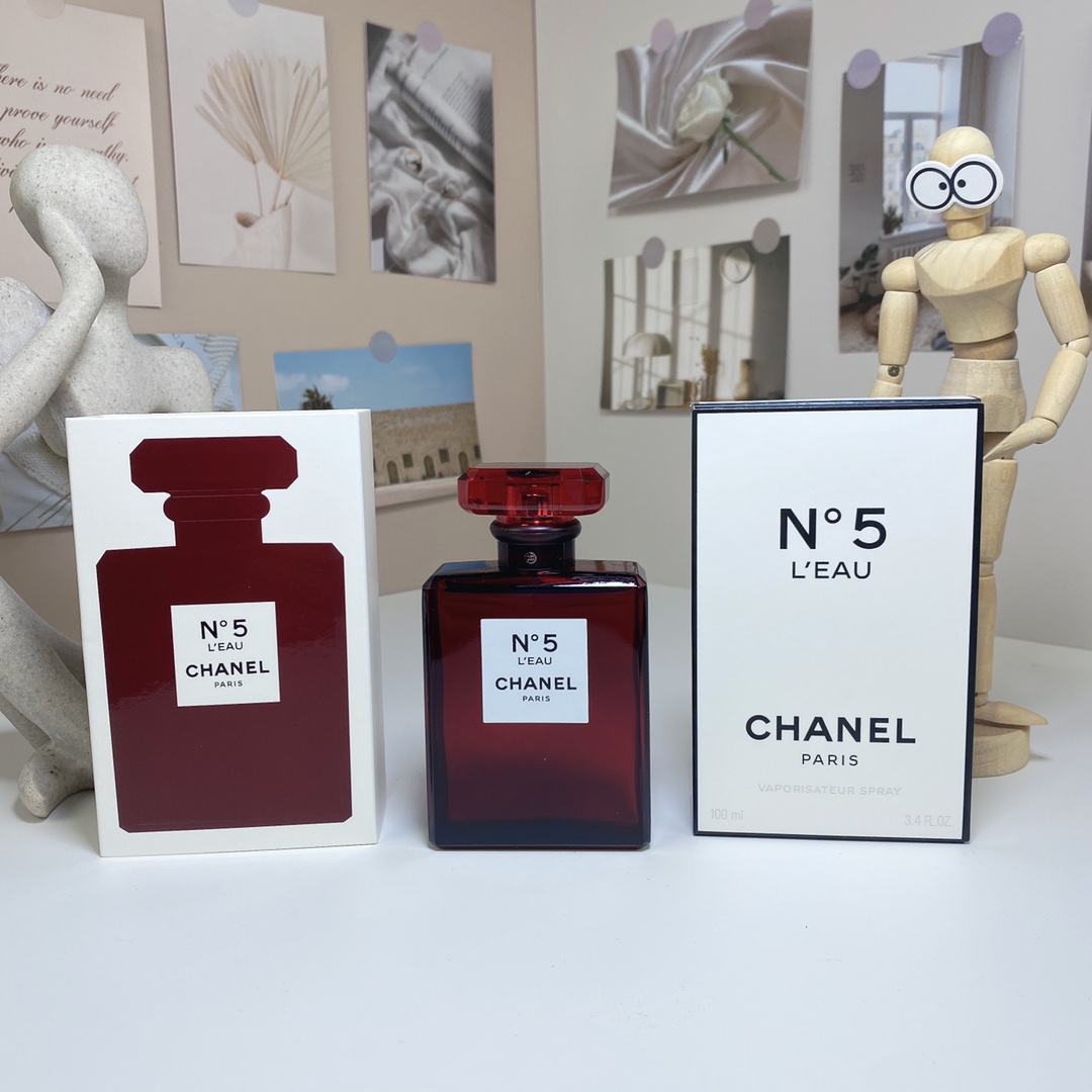 15eur---Chanel 淡香红5号 edt 100ml