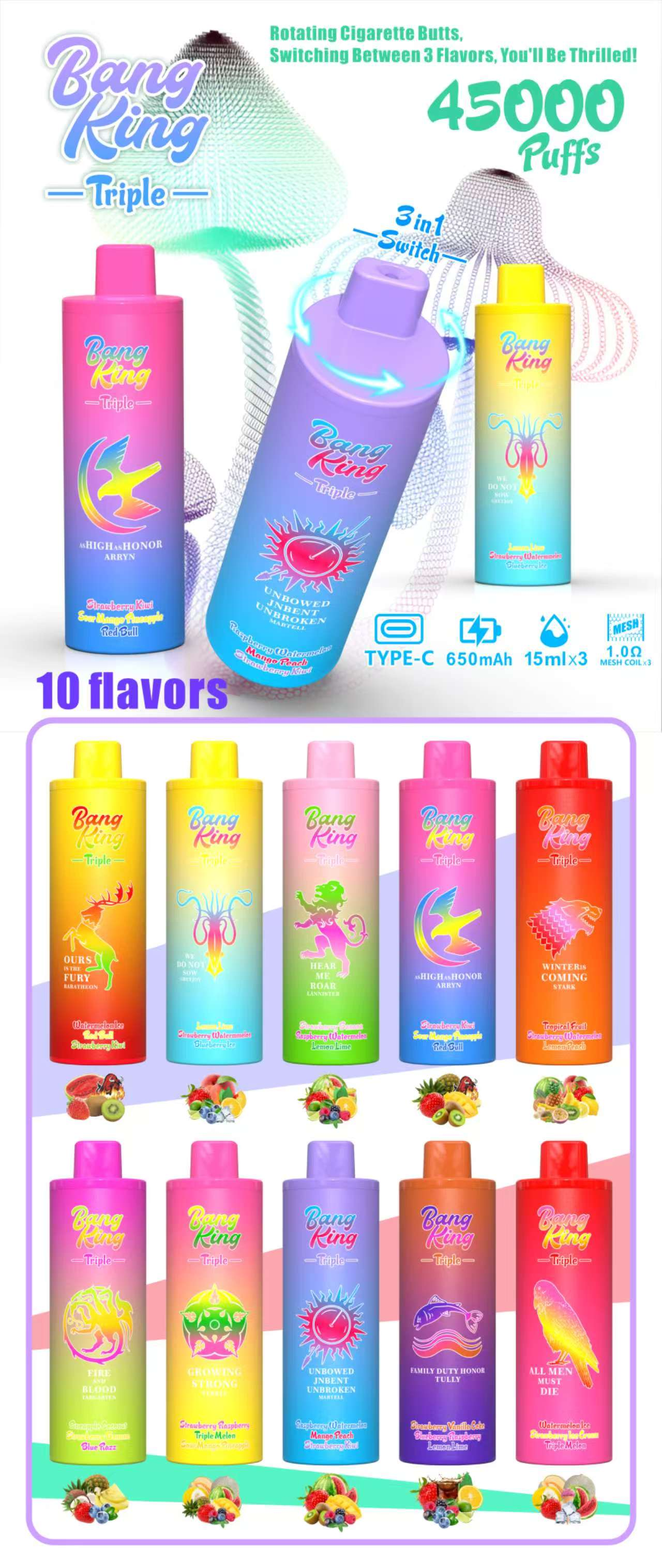 Bingking Triple 45k (三口味）