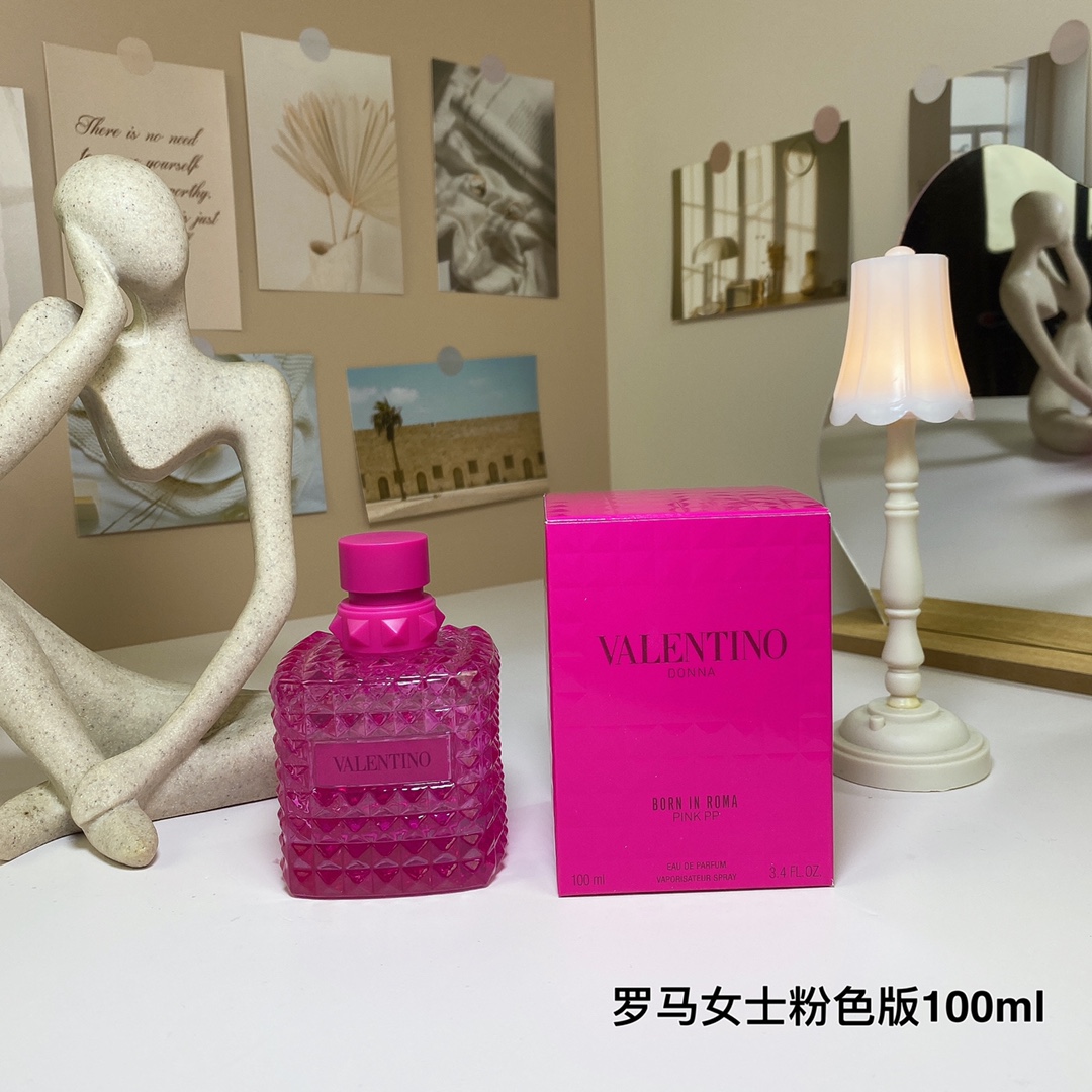 15eur---VALENTINO 罗马女士粉色版100ml