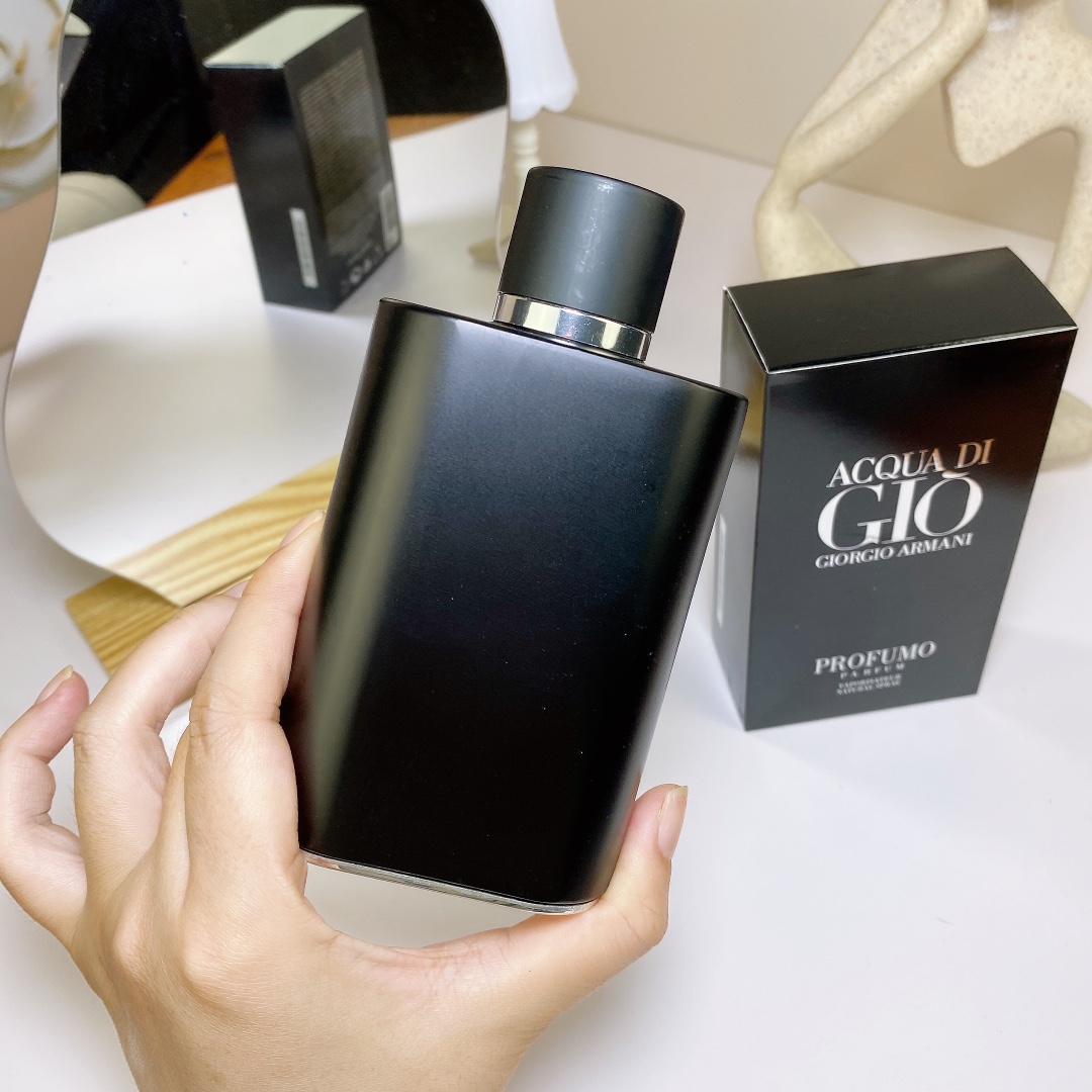 15eur---Armani黑色寄情男士香水香精版125m1