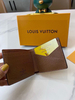 14eur--- Lv Classic Yellow Patterned Wallet