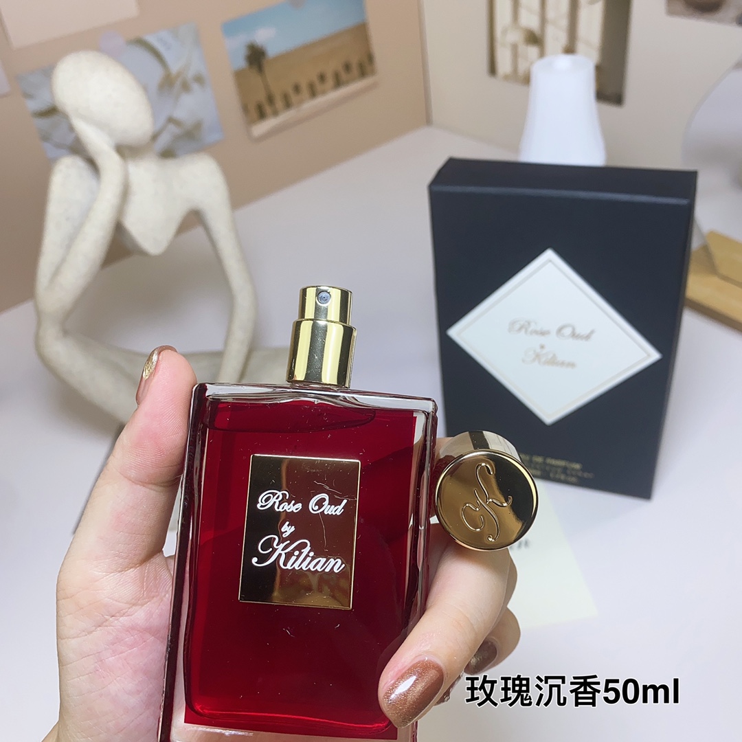 15eur---kilian 玫瑰沉香乌木香水EDP 50ml