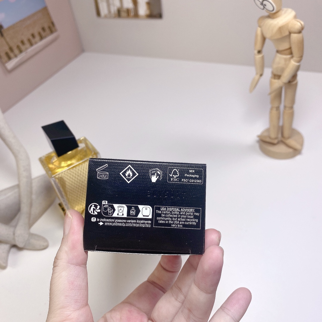 16eur---ysl限定金色蕾丝鎏金版自由之水edp 90ml