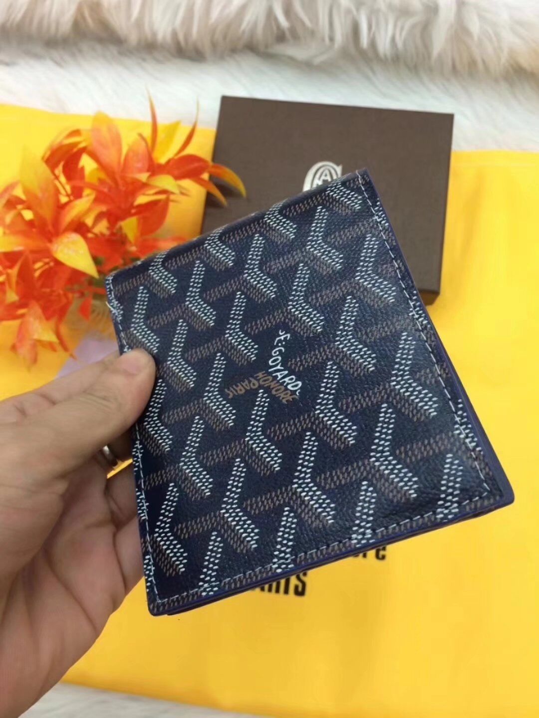 18eur-Goyard Folding wallet
