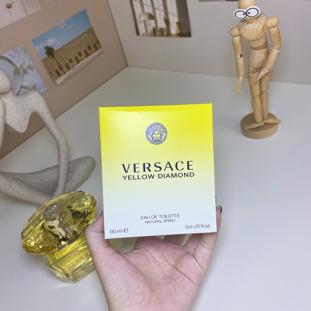 15eur---VERSACE 幻影金钻(黄水晶)90ml