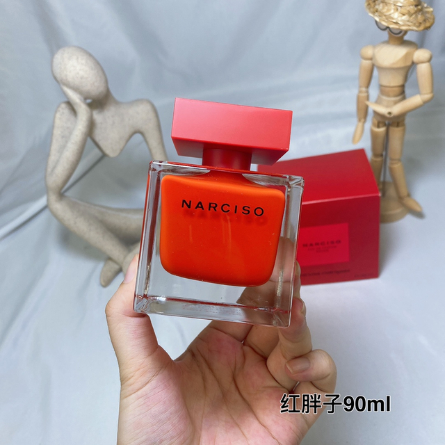 NARCISO RODRIGUEZ 纳西素红胖子同名红色 Rouge 女士香水 EDP 90ml 