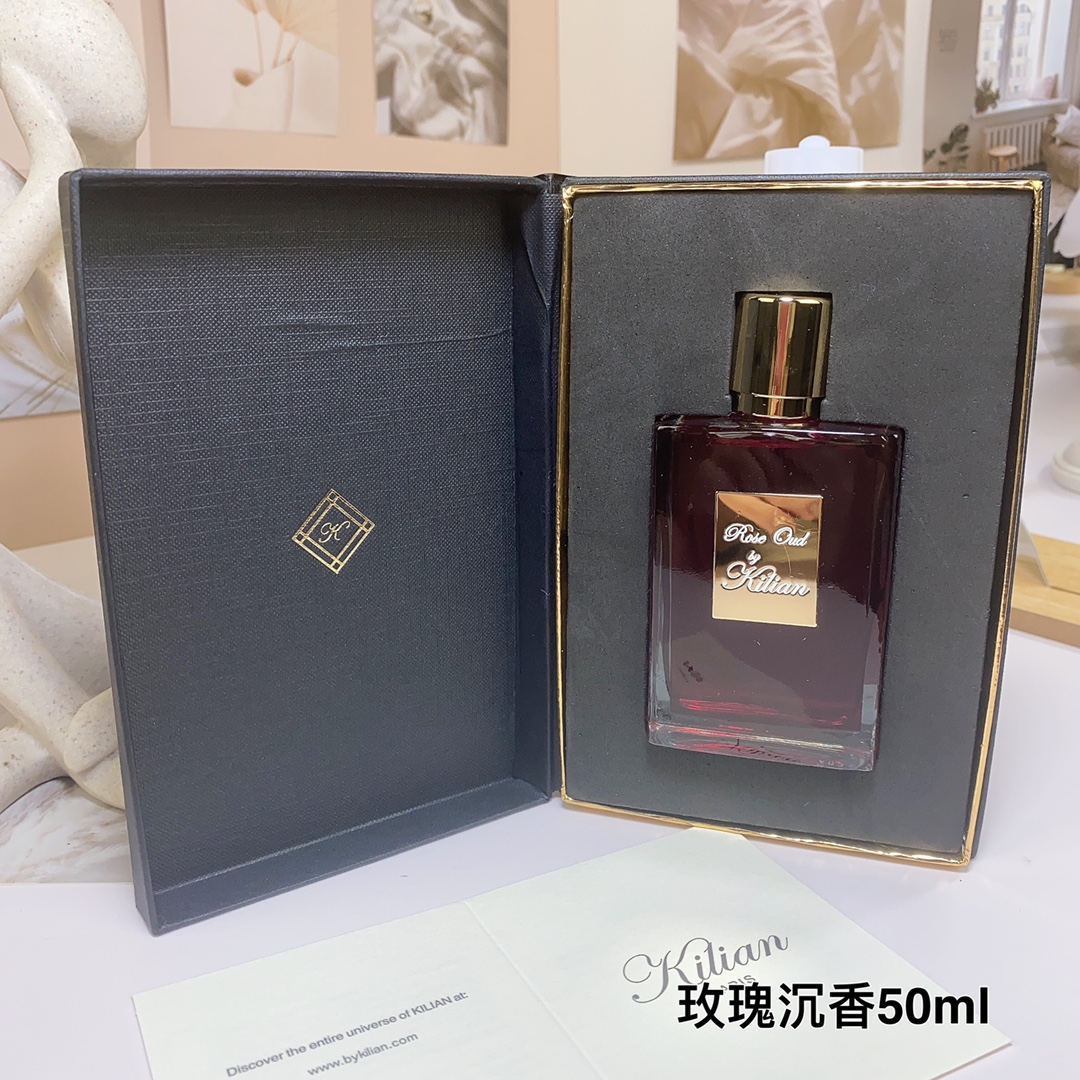 15eur---kilian 玫瑰沉香乌木香水EDP 50ml