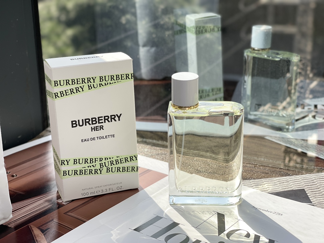 15eur---Burberry巴宝莉花与她果漾青提软糖edt女士淡香水100ml