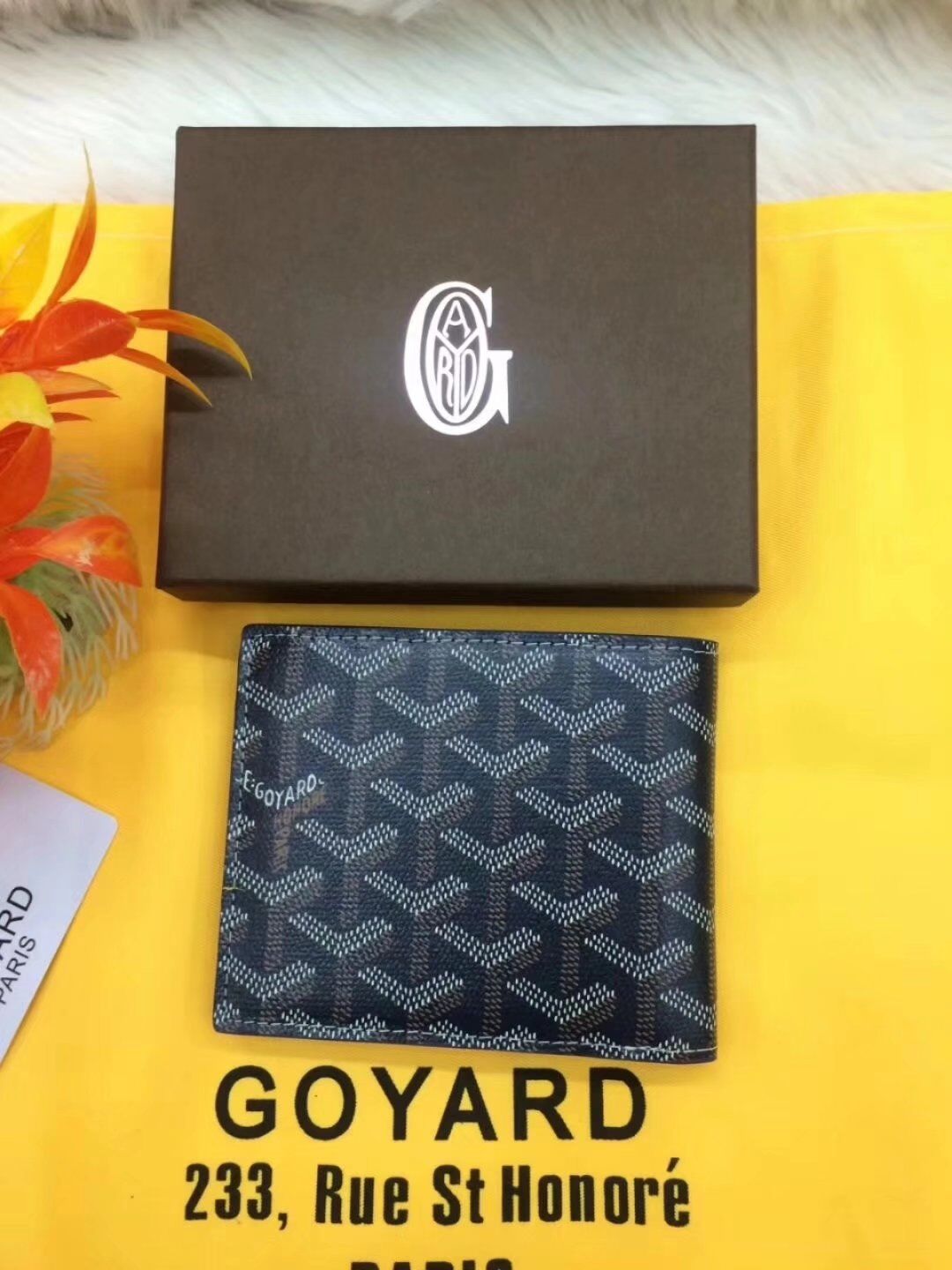18eur-Goyard Folding wallet