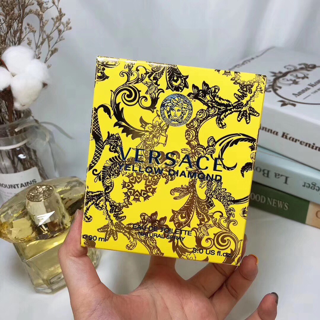 15eur---VERSACE 黄钻香水 90ml