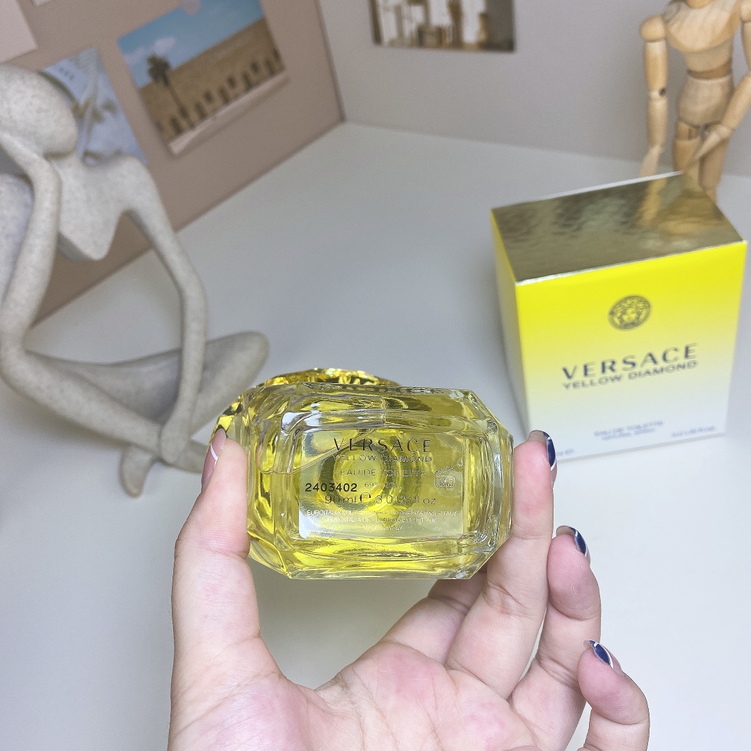 15eur---VERSACE 幻影金钻(黄水晶)90ml