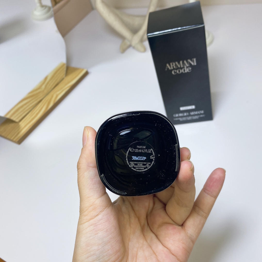 15eur---Armani纯香黑色密码男士香精125mI