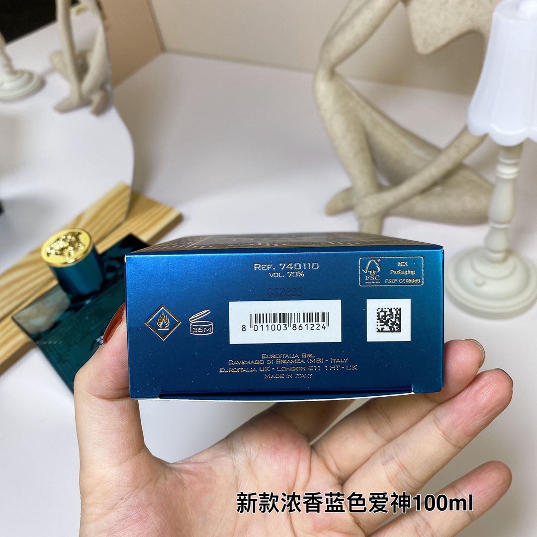 15eur---VERSACE 蓝爱神 edp 100ml