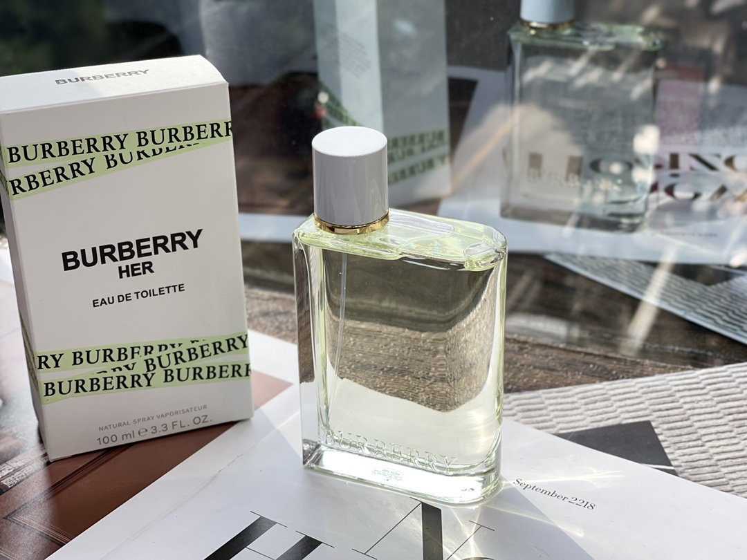 15eur---Burberry巴宝莉花与她果漾青提软糖edt女士淡香水100ml