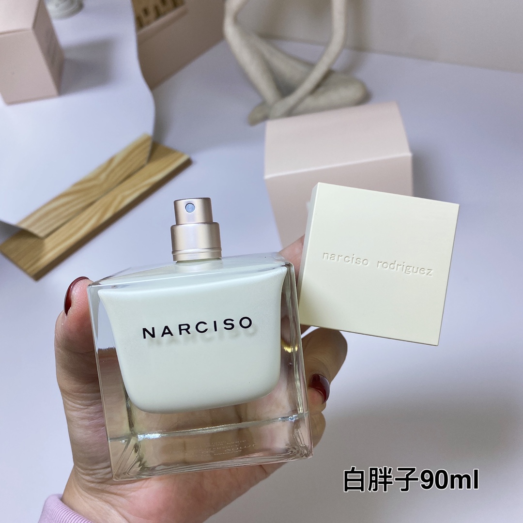 Narciso Rodriguez纳西素白胖子90ml 同名香水纳西索·罗德里格斯新版同名 Narciso Rodriguez Narciso