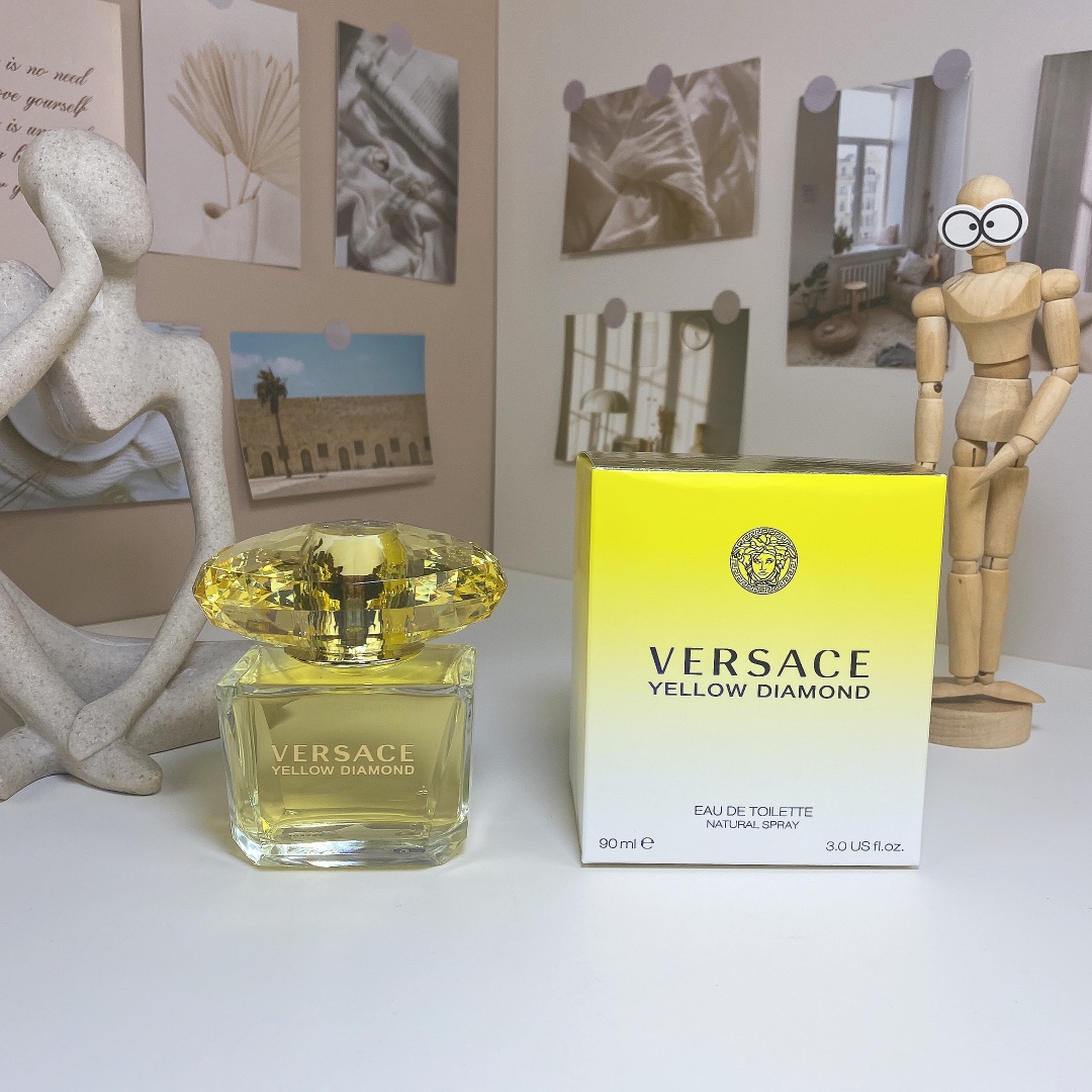 15eur---VERSACE 幻影金钻(黄水晶)90ml