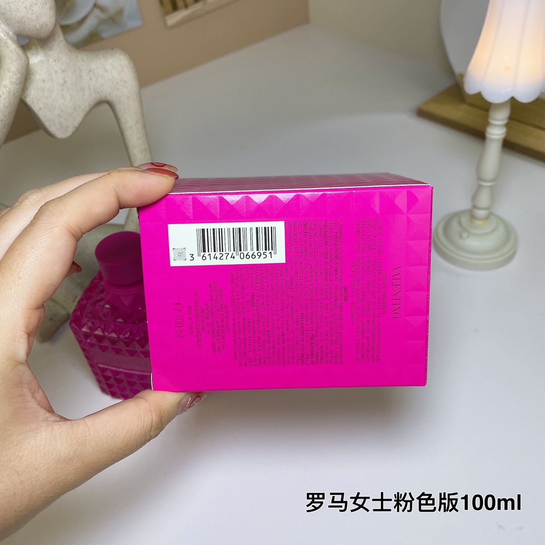 15eur---VALENTINO 罗马女士粉色版100ml