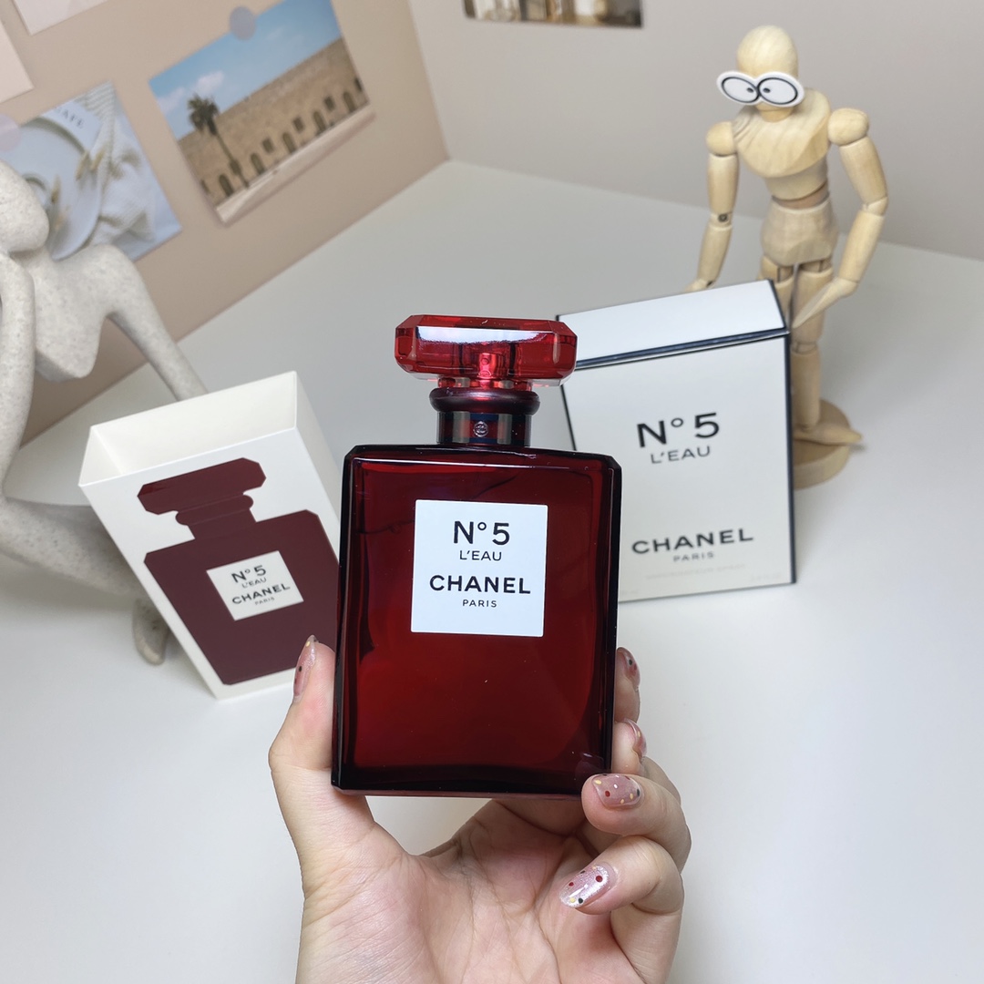 15eur---Chanel 淡香红5号 edt 100ml